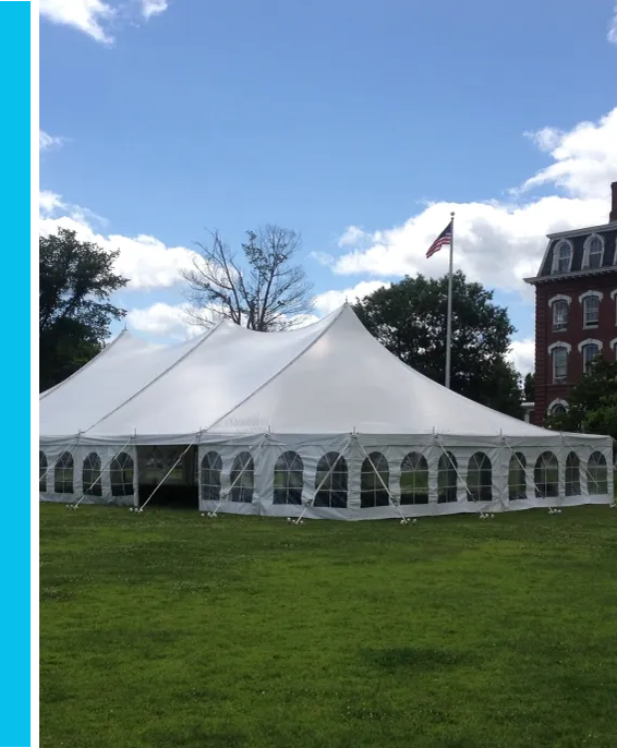 Winter party tent discount rentals